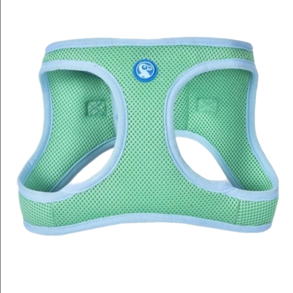 dodo Bright Green Dog Harness Mesh Design Secure Buckle